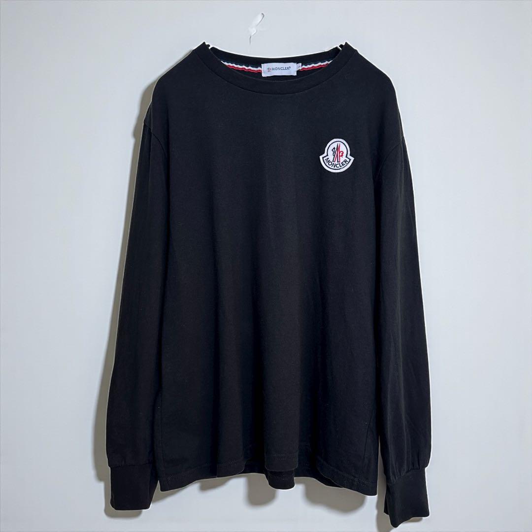 we0458　MONCLER long-sleeved black,L