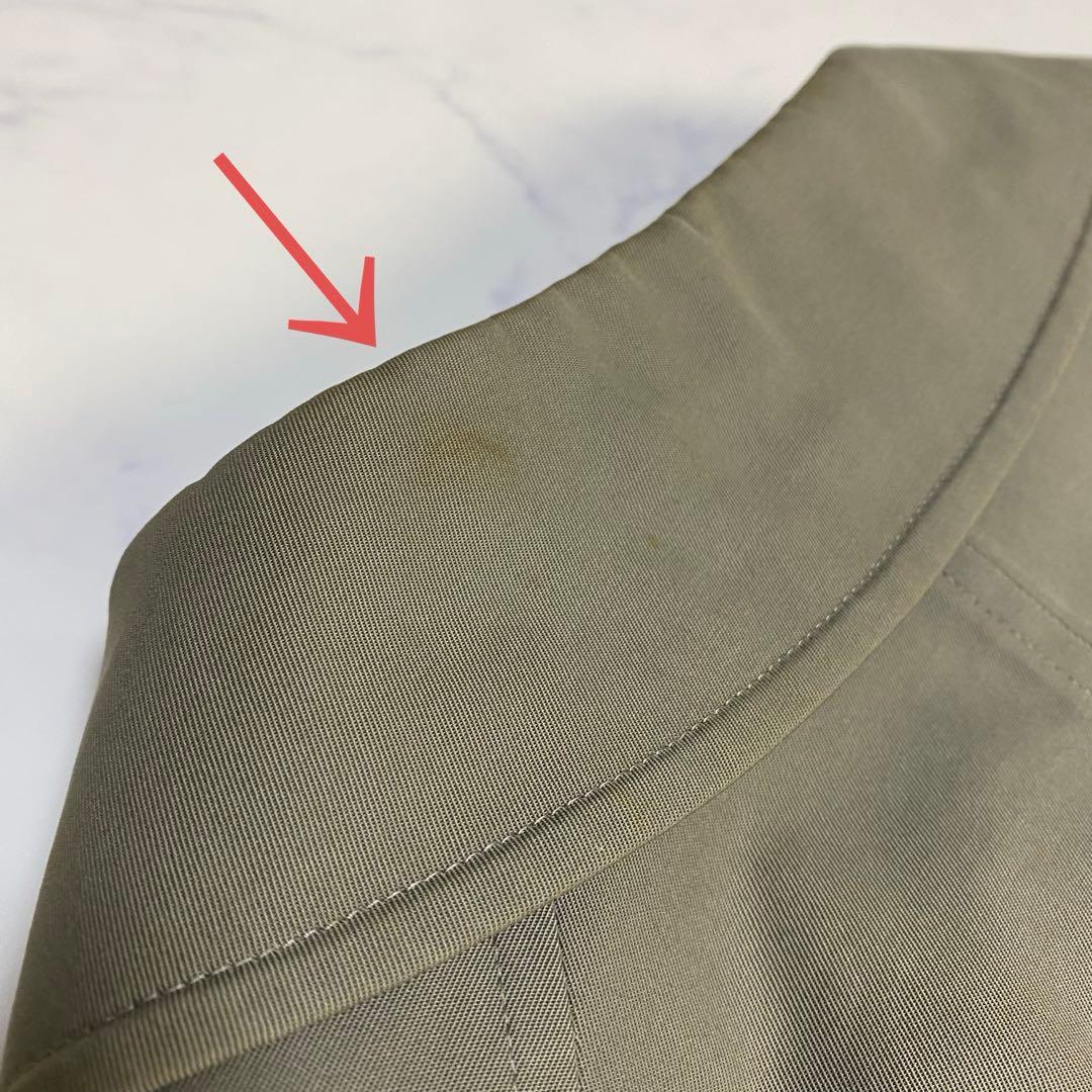 バーバリーロンドン　ステンカラーコート　L 玉虫色　ライナー　ノバチェック