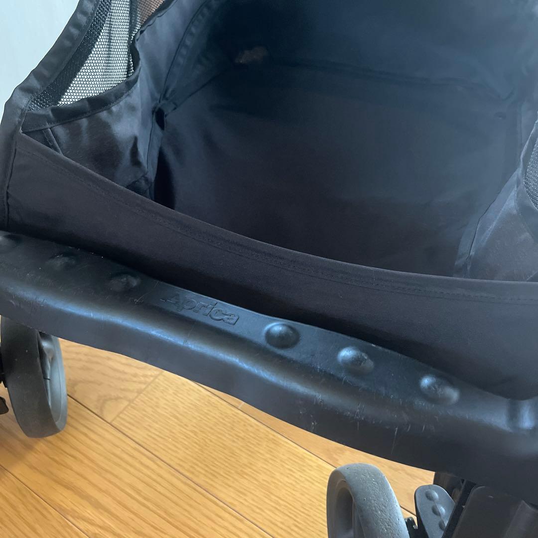 Aprica カルーンエアー メッシュAB 動物柄 グレーアニマル アップリカ