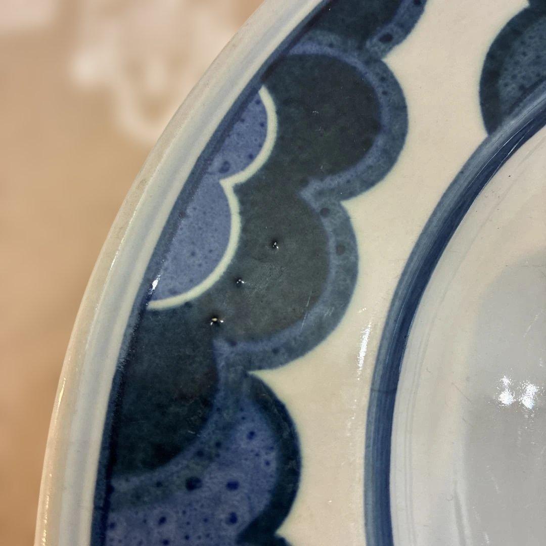 《希少》Villeroy&Boch Blue Cloud 楕円プレート　大きめ