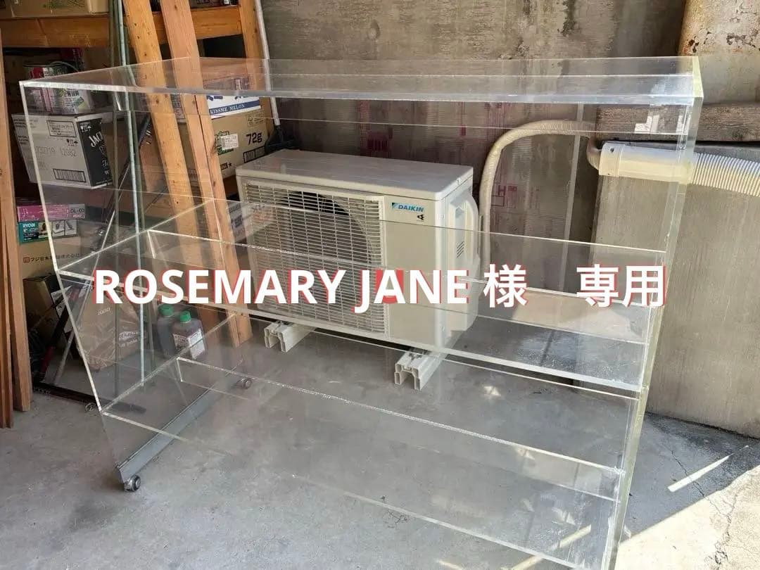 アクリル棚　店舗 什器 インテリア アンティーク