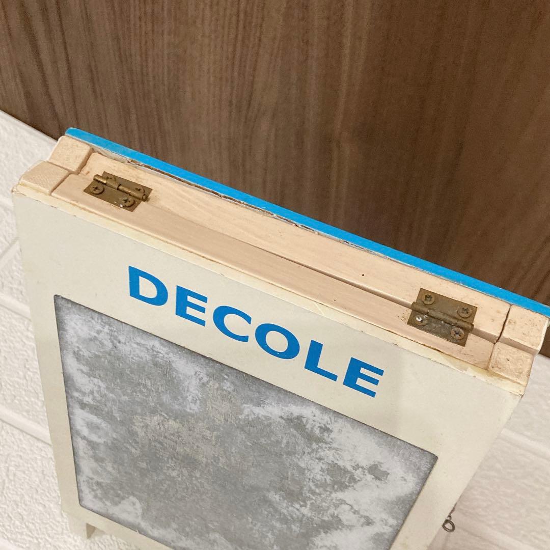 DECOLE 大きなかんばん2種　カードスタンドシェルフ