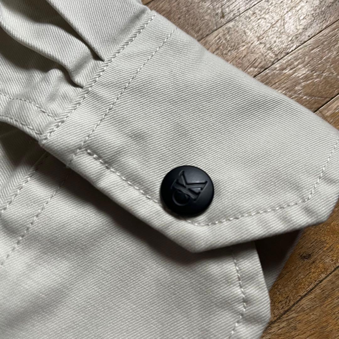 カルバンクライン   cK プリントロゴ 長袖 シャツ