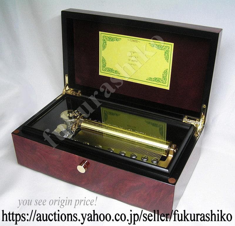 新品72弁 特注曲 ♪さくらさくら（３パーツ）オルゴール伝統工芸オルフェウス