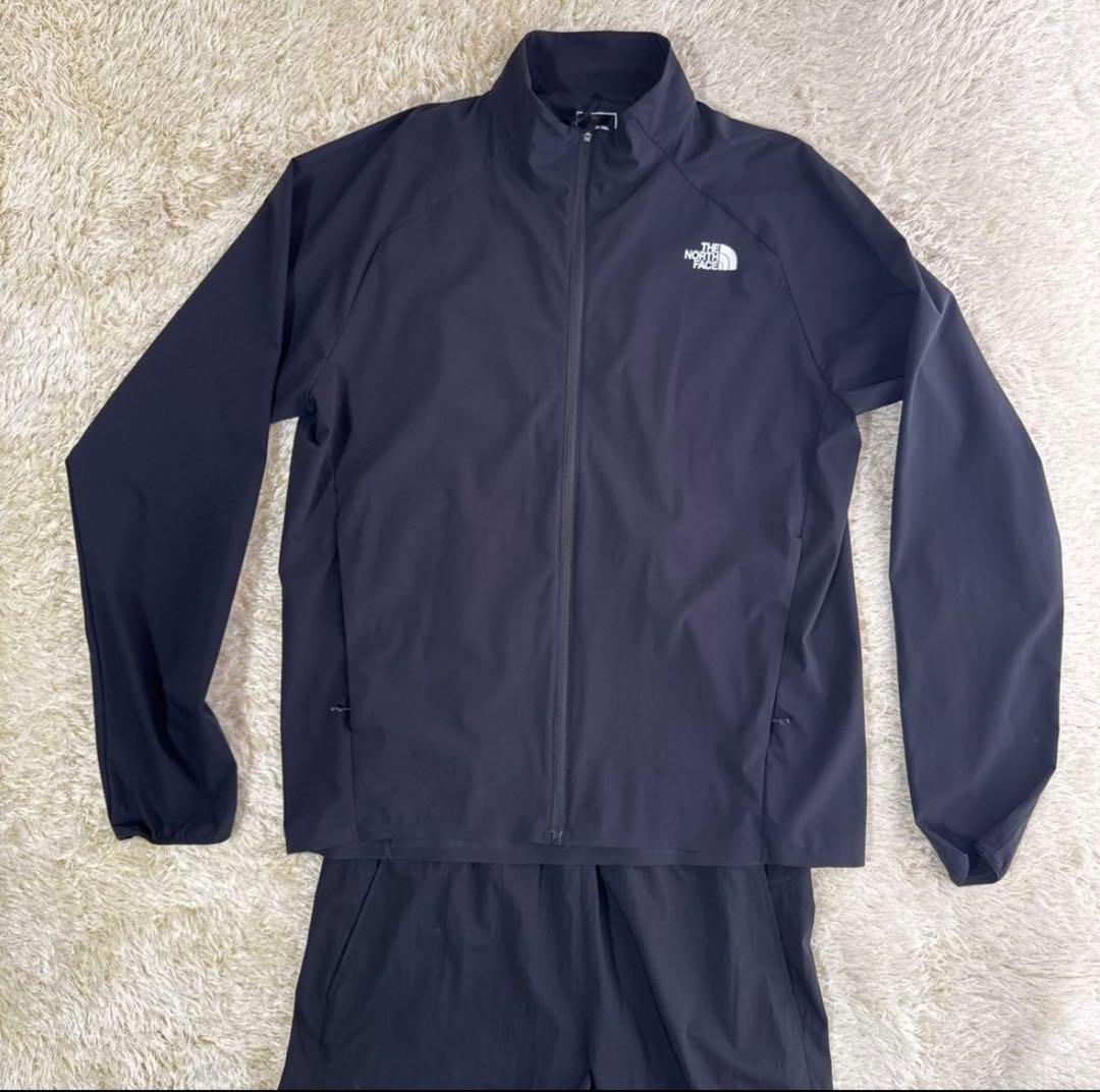 美品 The North Face ランニングウェア セット アップ ブラック
