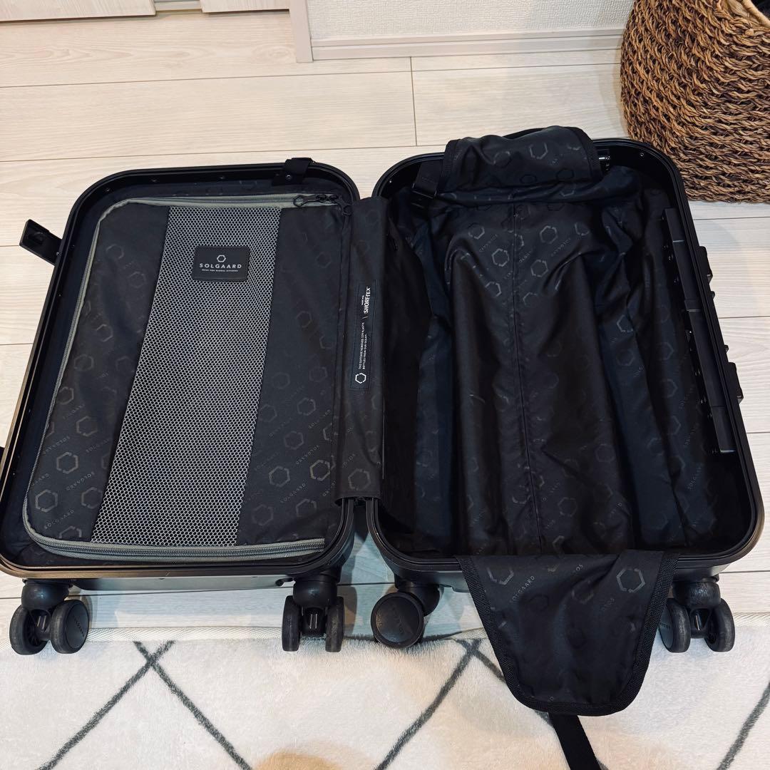 SOLGAARD ソルガード Carry-on 39Lスーツケース 黒