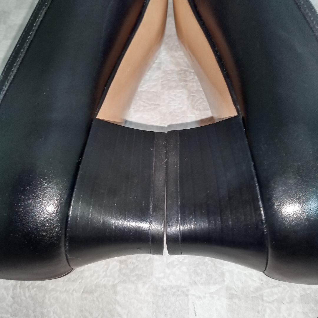 【未使用品】フェラガモ パンプス ガンチーニ23.5レザー