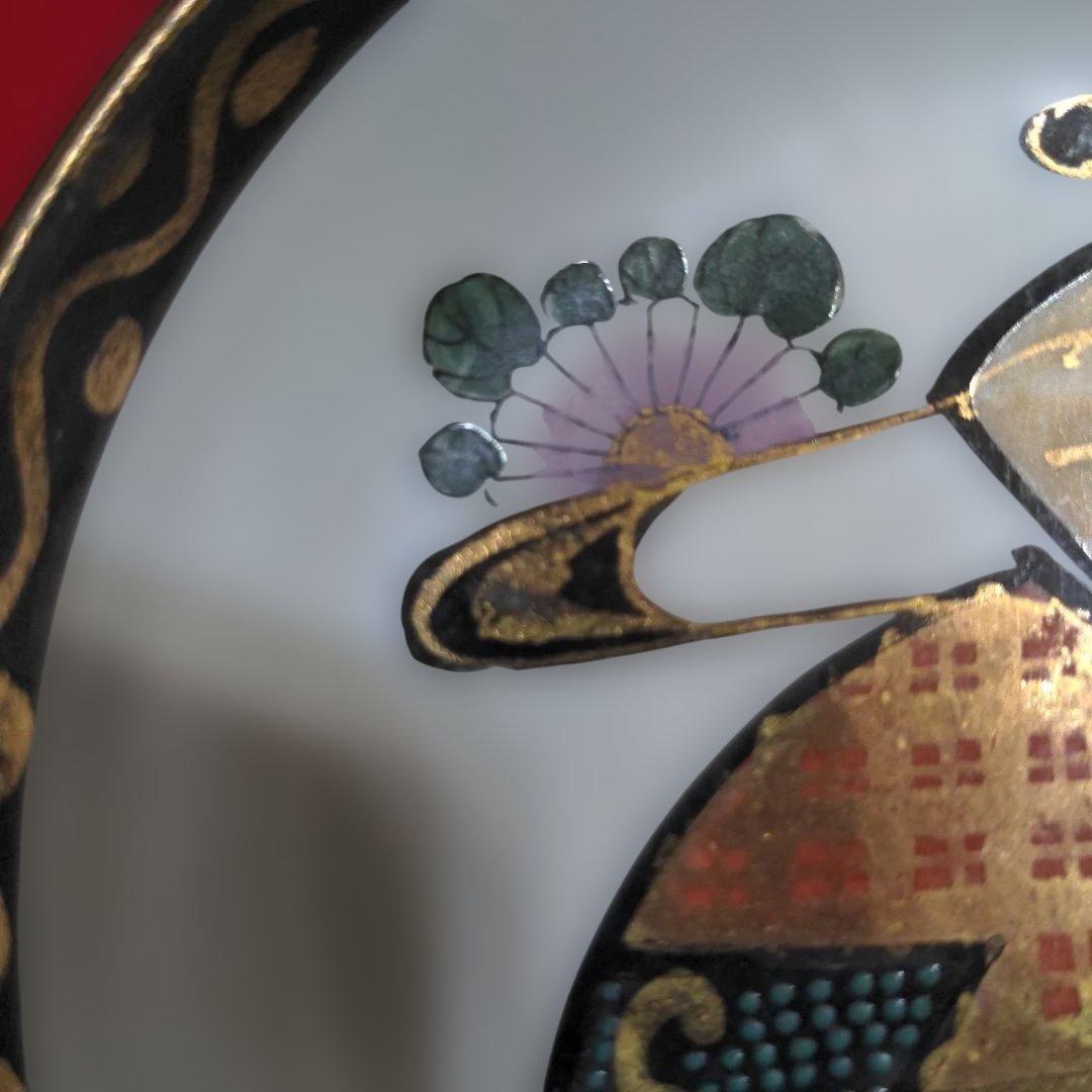 九谷焼　古いお皿　４枚