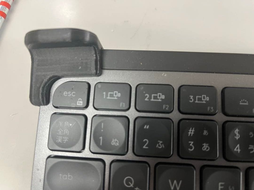 Logicool MX Keys Mini ワイヤレスキーボード自立スタンド付き