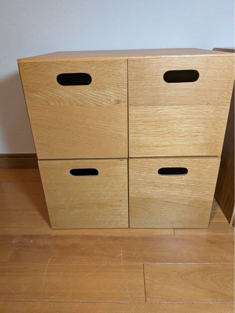 ■送料込■無印 MUJI スタッキングチェスト インサート 引出 ボックス 収納