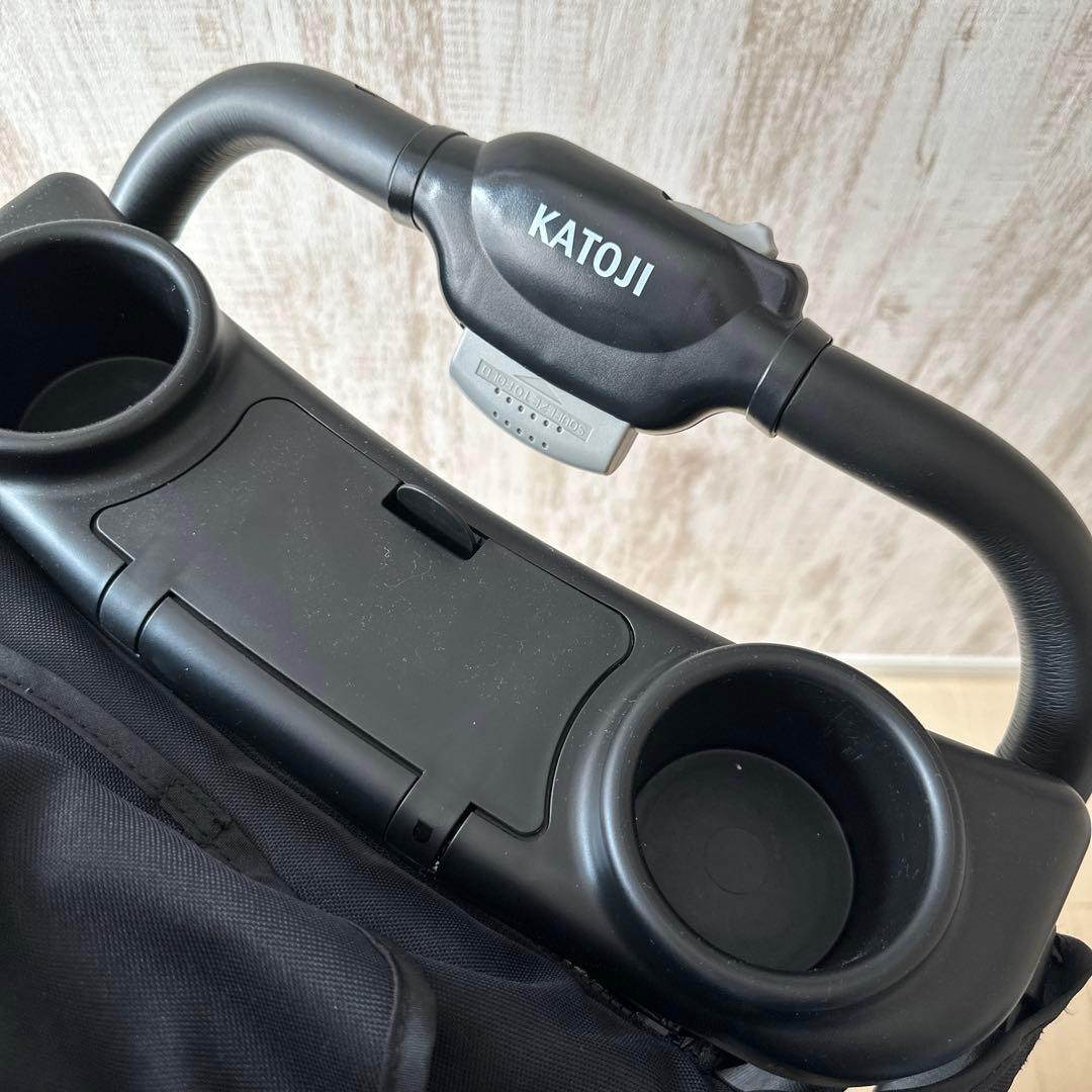 【美品】KATOJI カトージ 二人でゴーDX ブラック 2人乗り ベビーカー