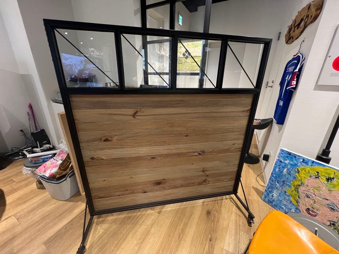 <この土日のみ大幅値引き中>インダストリアルスタイル パーテーション