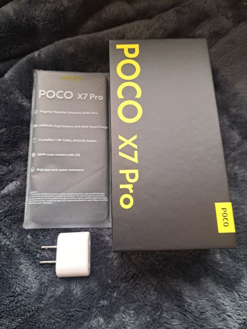 【完品・バッテリー状態100%】Poco X7 Pro 256GB グローバル版