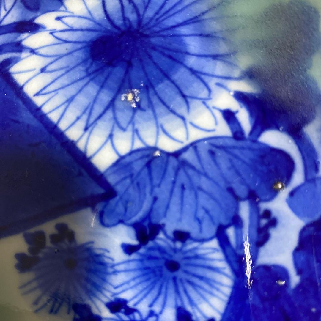 アンティーク　六角　飾皿　大皿プレート　レトロ　骨董品