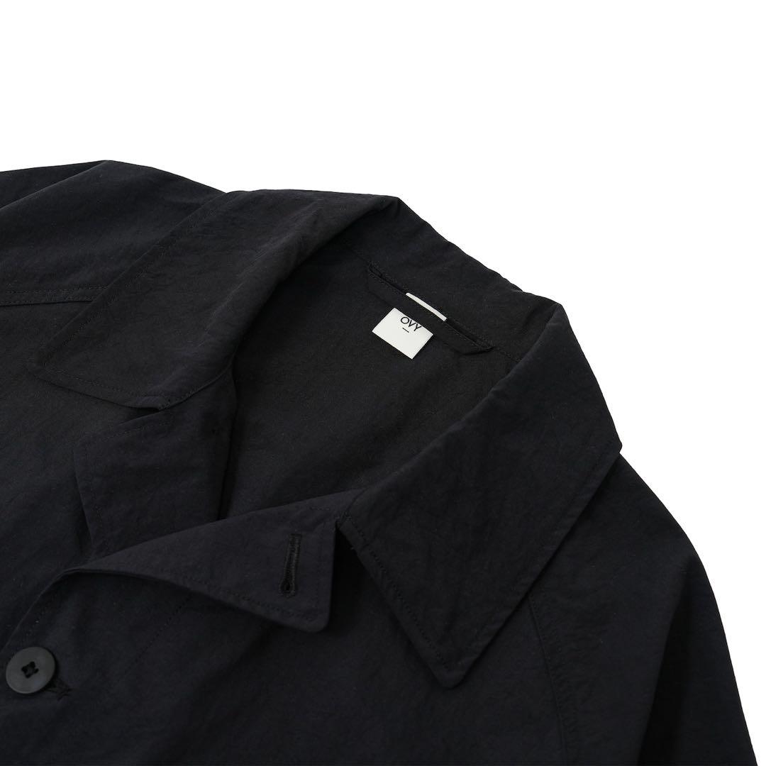 ジャケット・アウター OVY Euro Military Nylon Over Coat black