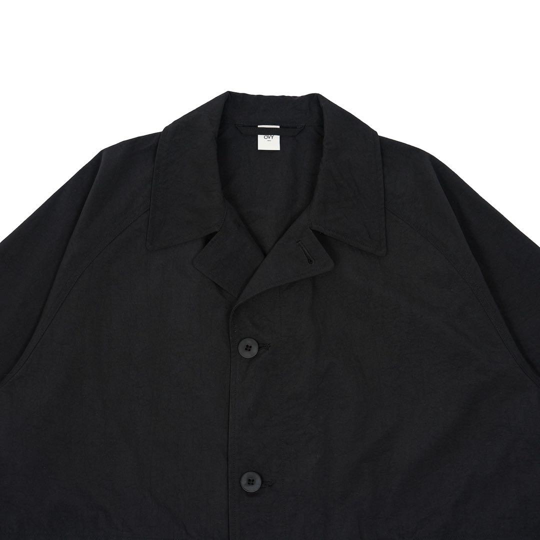 ジャケット・アウター OVY Euro Military Nylon Over Coat black