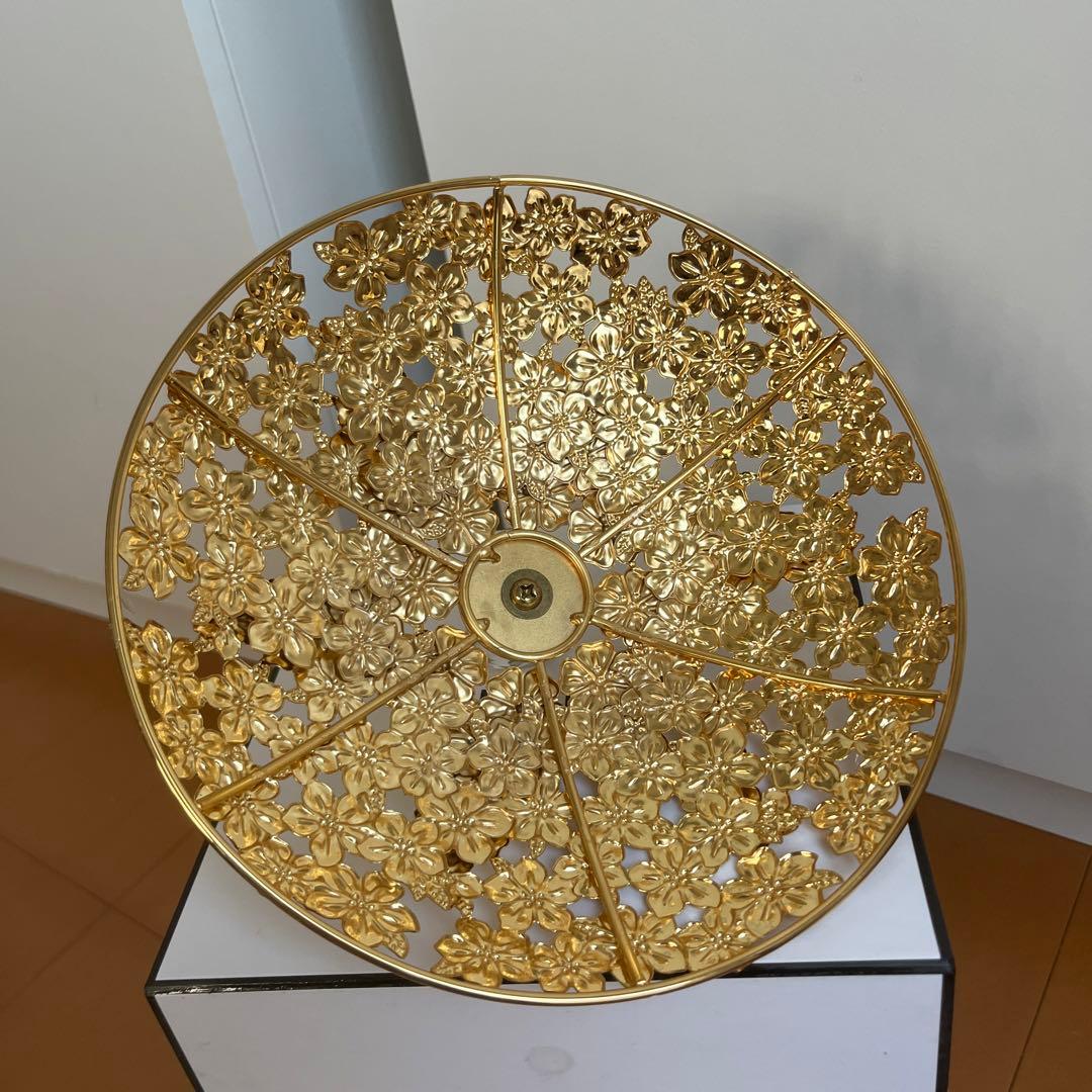 ドバイ　ゴールドフルーツバスケット　高級インテリア