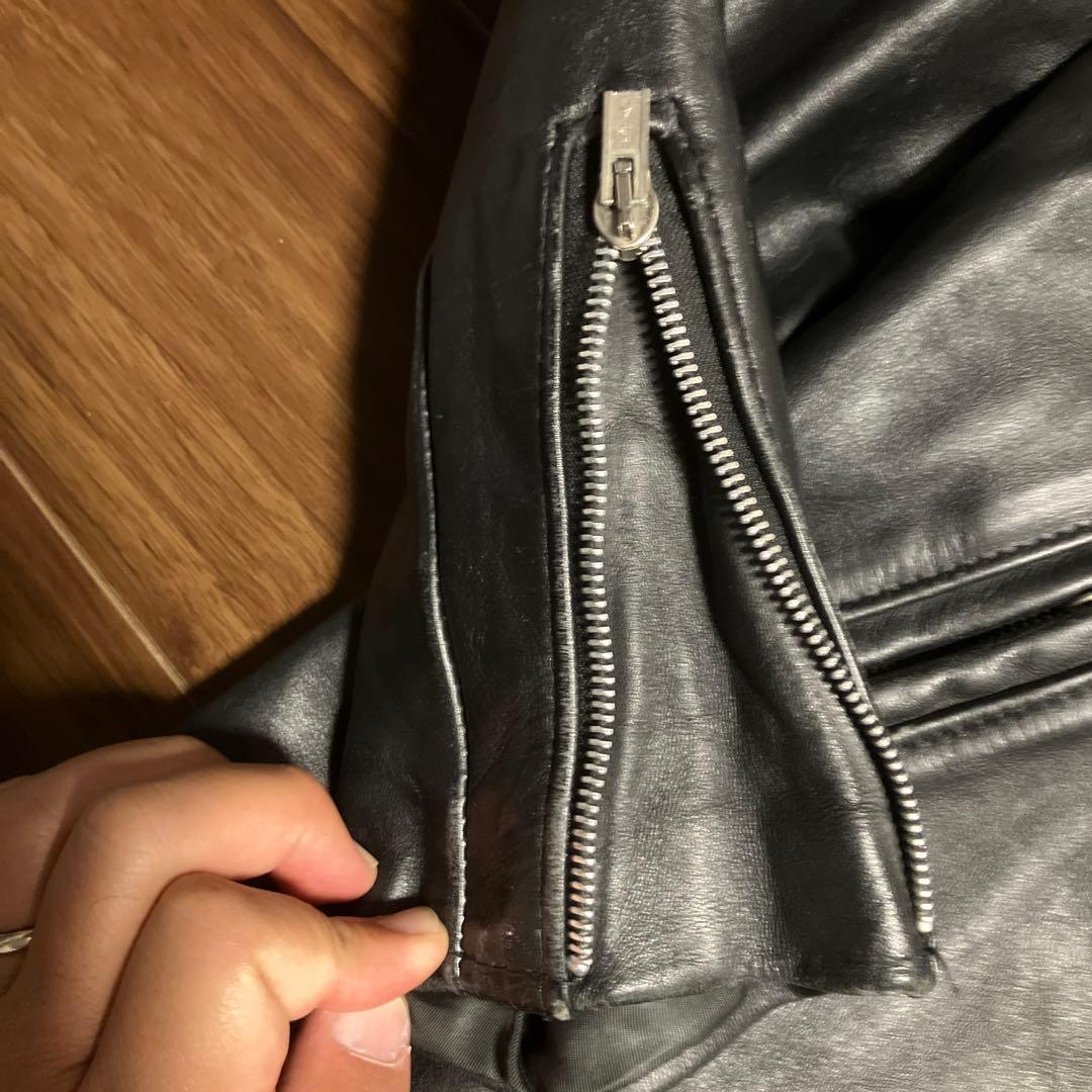 Schott ショット シングルライダース641 サイズ42 TALONジップ