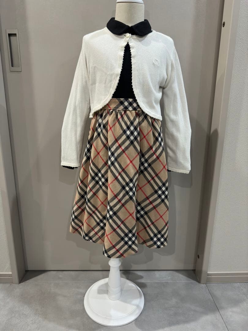 Burberry ワンピース　カーディガン　セット　120㎝