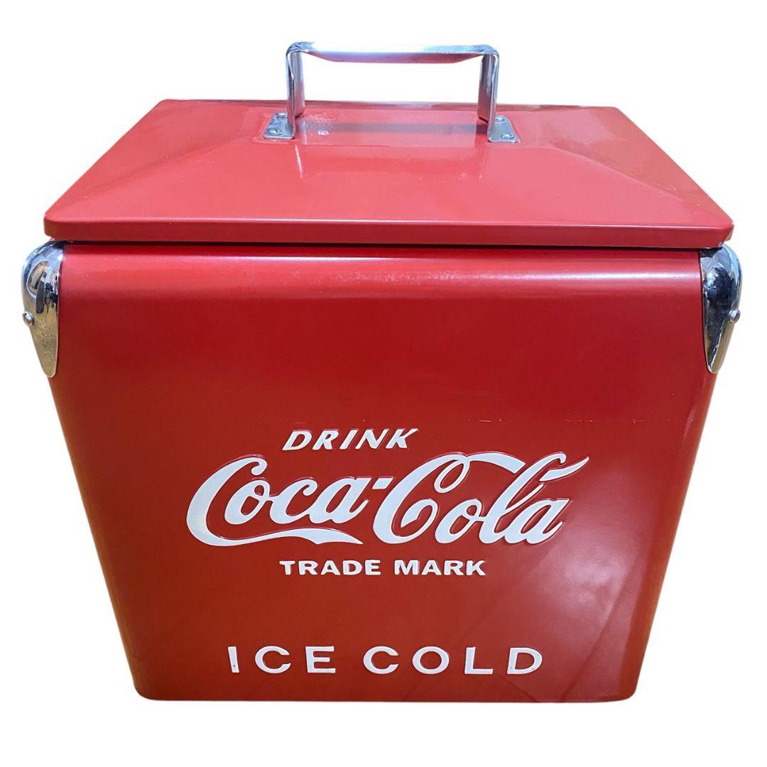 ヴィンテージレトロインテリア雑貨Coca-Cola アイスクーラーボックス