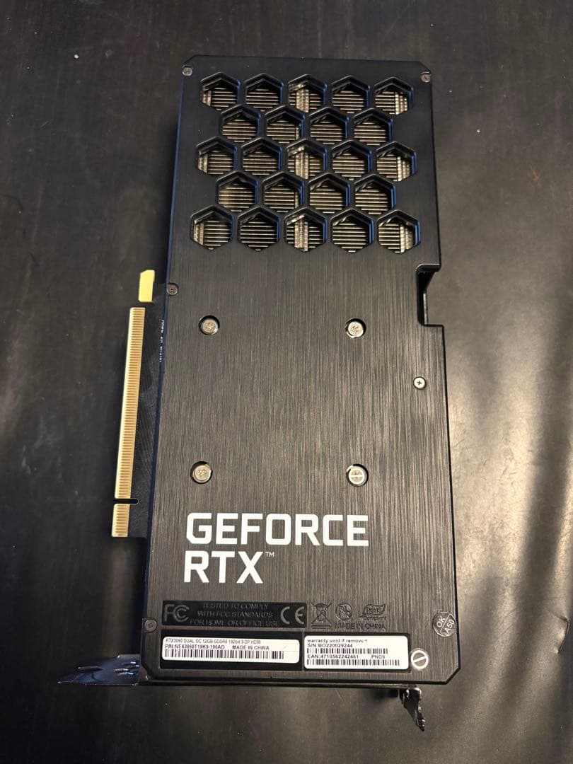 グラフィックボード・グラボ・ビデオカード NVIDIA GeForce RTX 3060 12GB