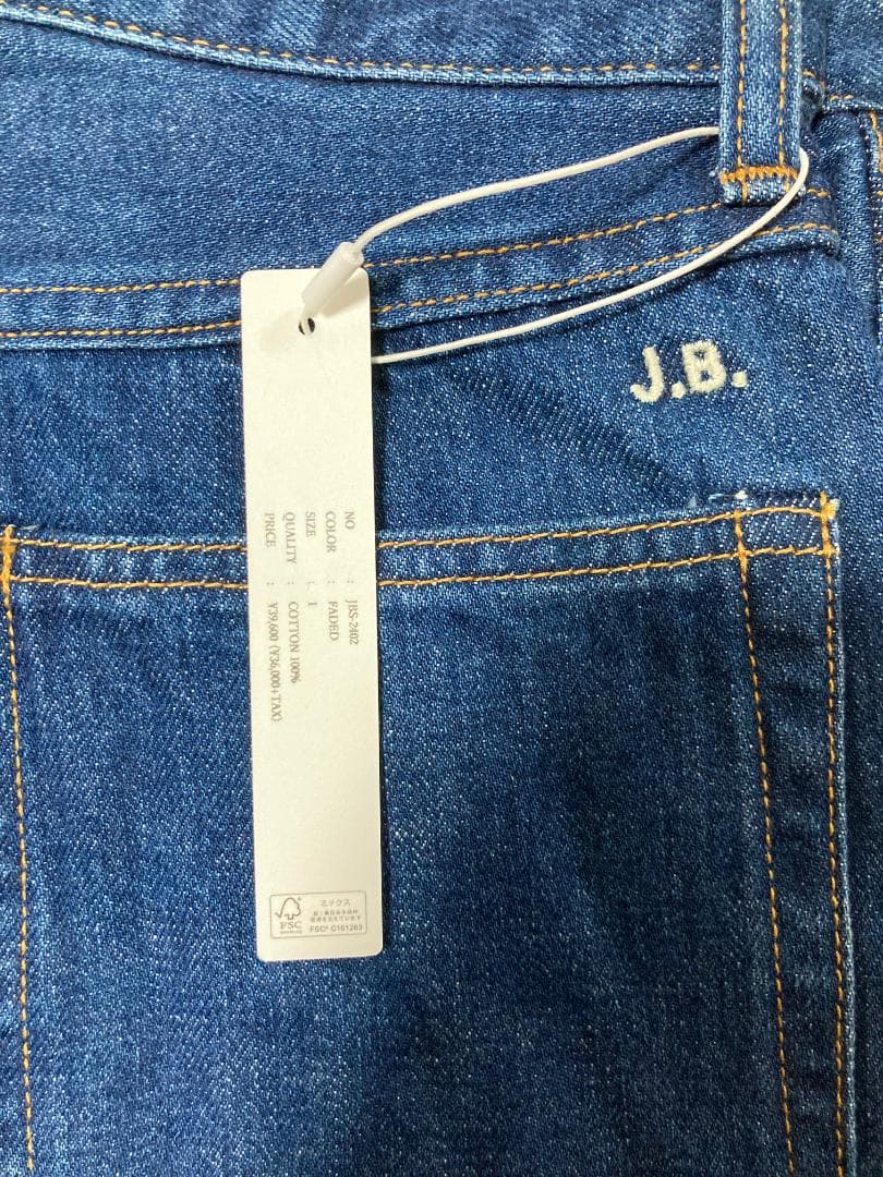 新品 J.B. ATTIRE PARIS FADE フェード デニム パンツ 1