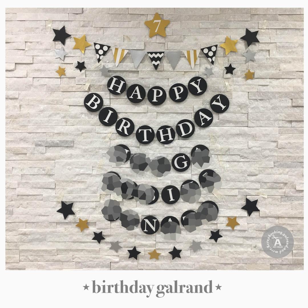 M&H様✩⋆確認専用ページ バースデーガーランド（ネーム含む）