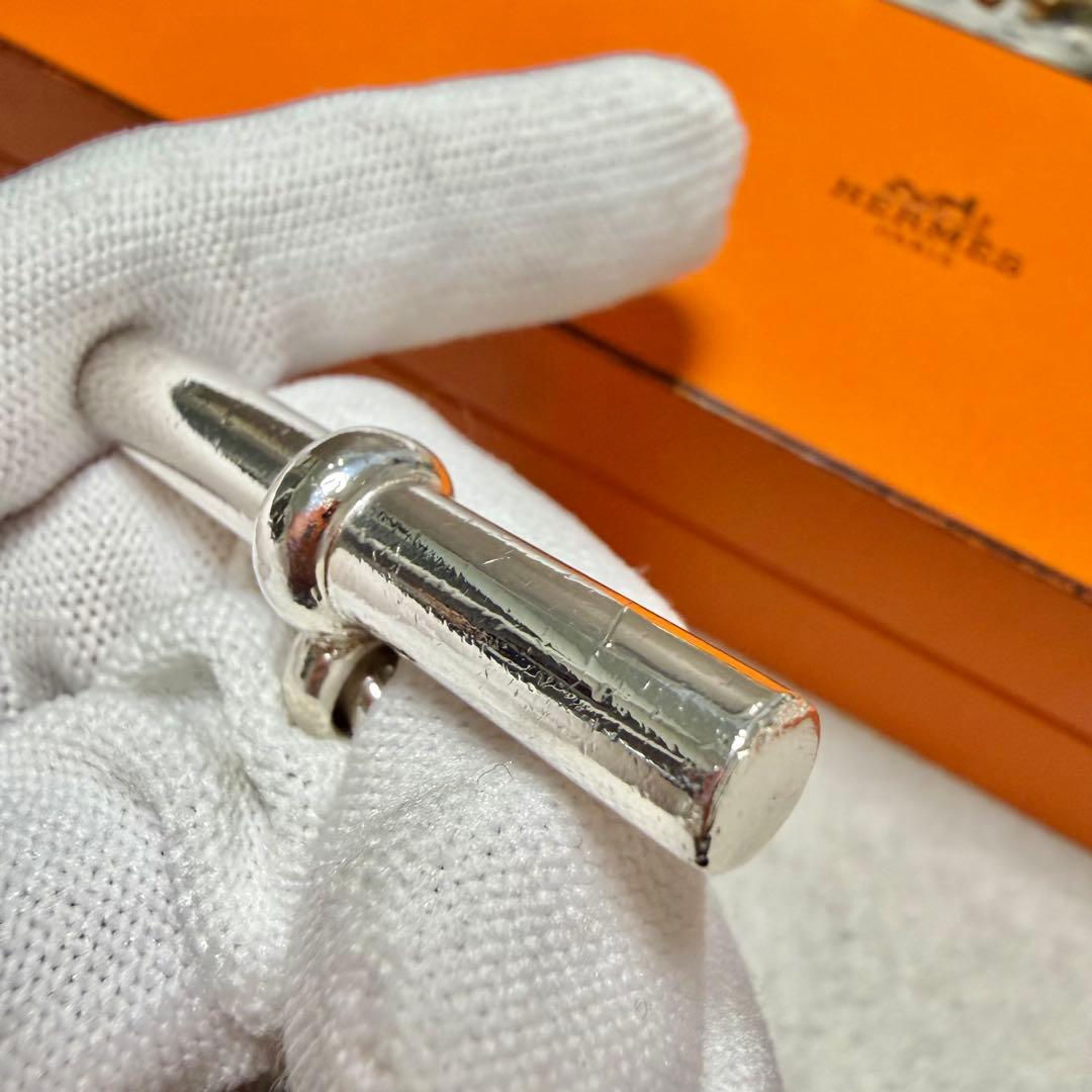 エルメス シェーヌダンクル 925 TGM 12コマ ブレスレット 箱付き