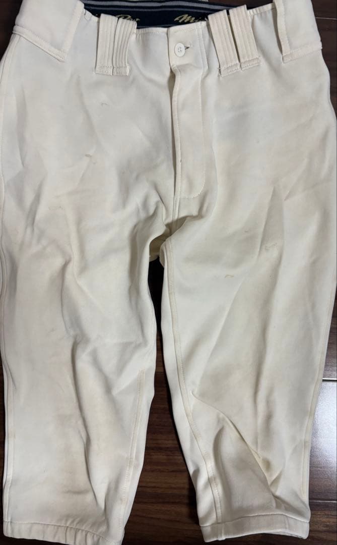 神村学園　Mizuno Pro アイボリー ユニフォーム　ズボン　Mサイズ