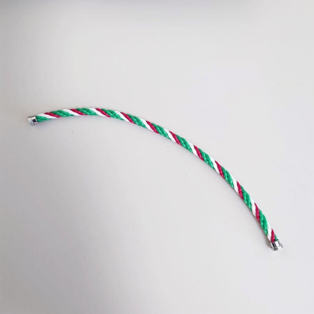 試着程度 FRED フレッド フォース10 LM ケーブル ブレスレット 18