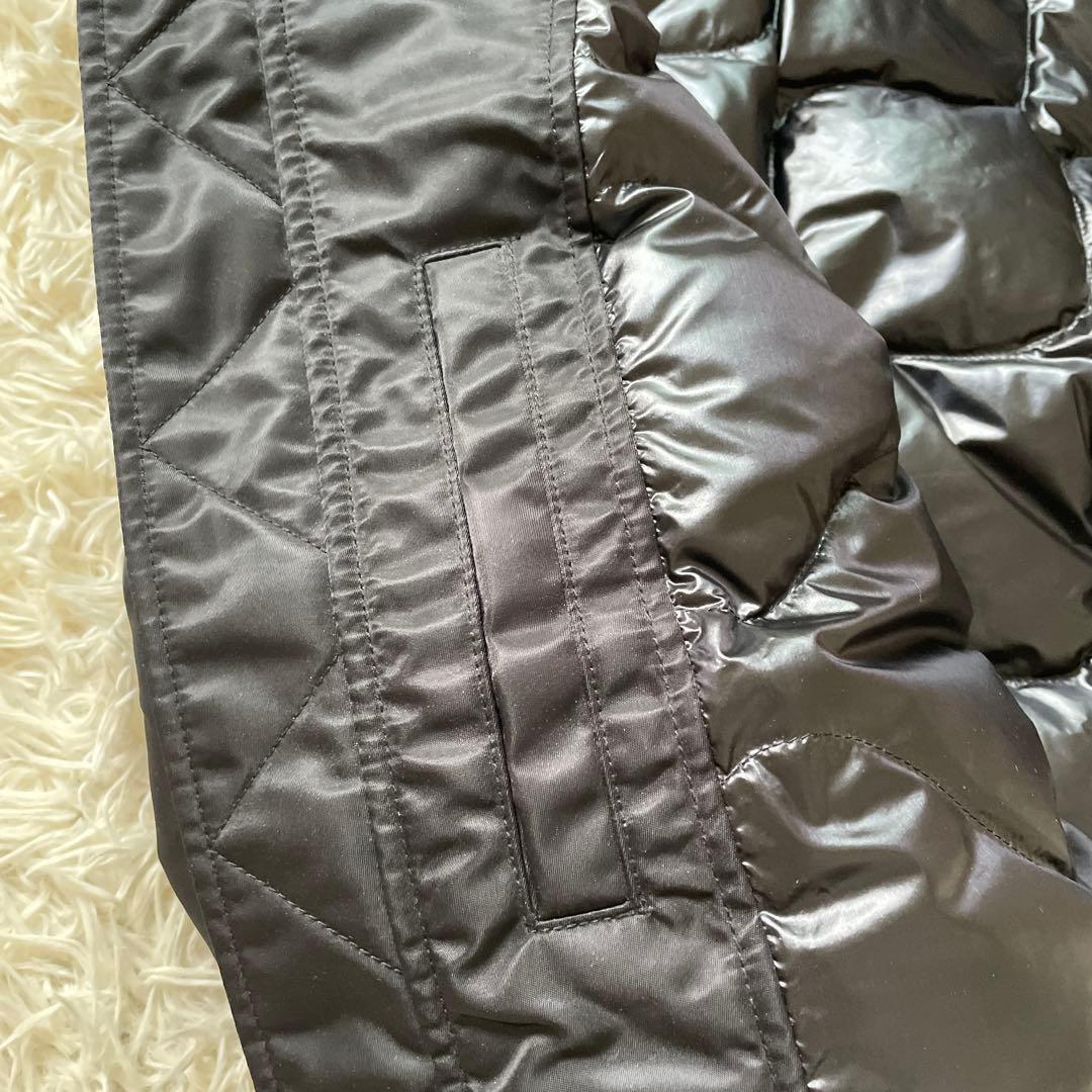 美品 UNIQLO +J MA-1 フライトジャケット ダウン ブラック S