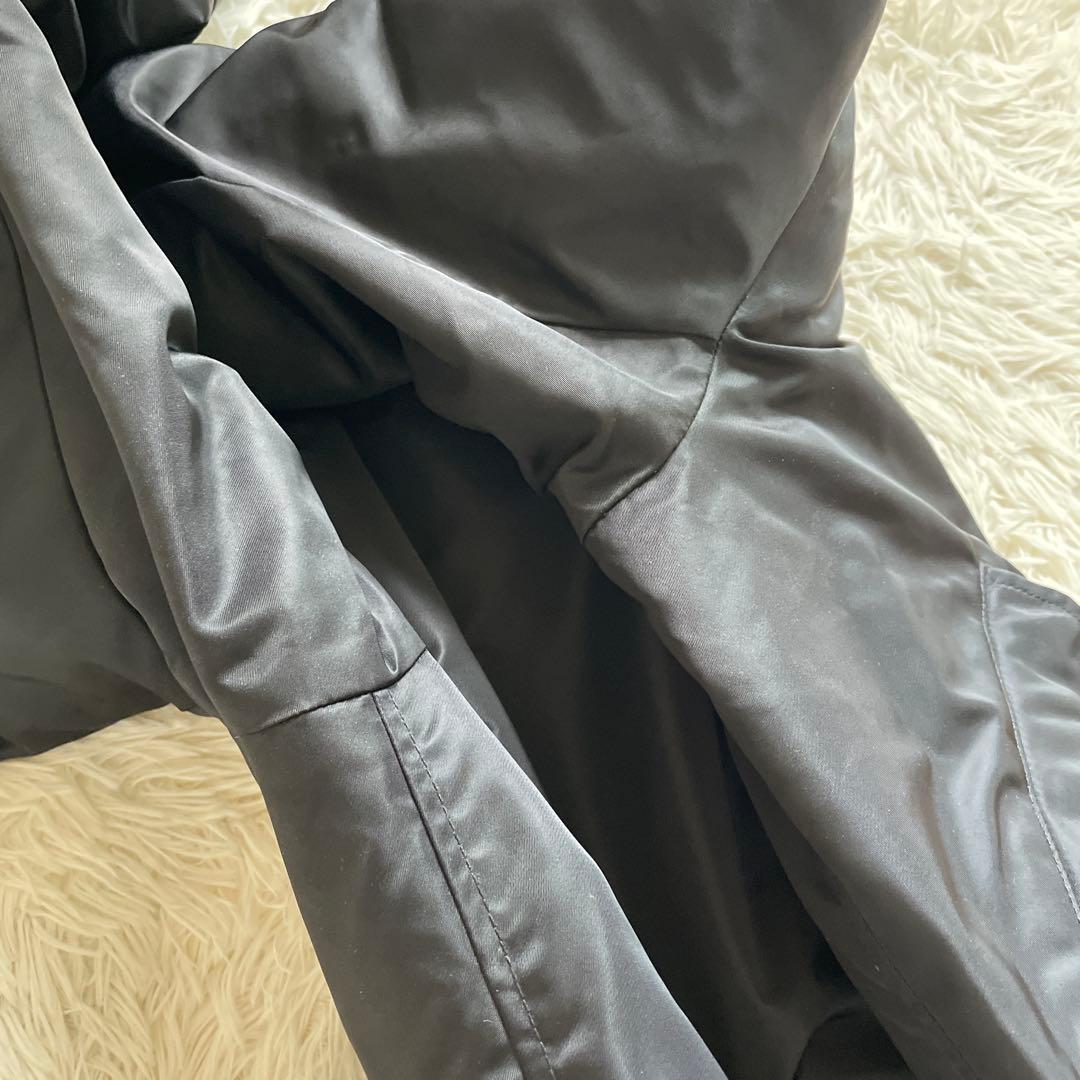 美品 UNIQLO +J MA-1 フライトジャケット ダウン ブラック S