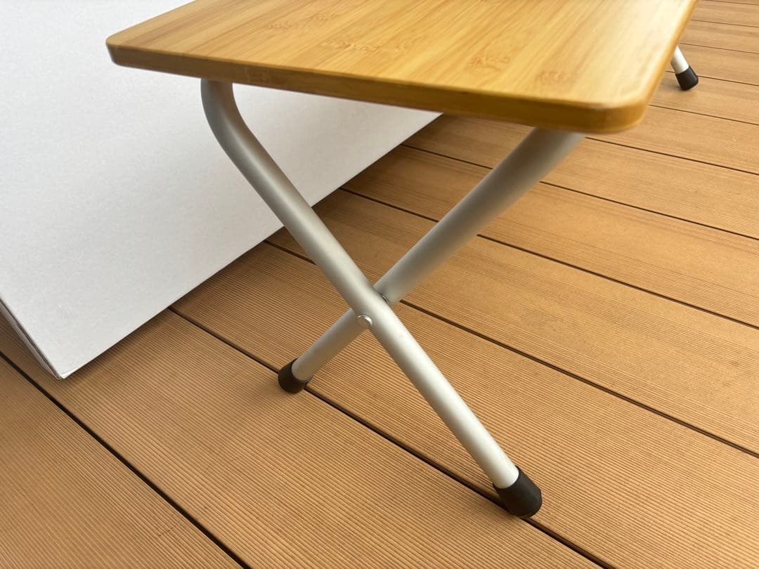 【中古】スノーピーク LV-066TR フォールディングシェルフロング 竹