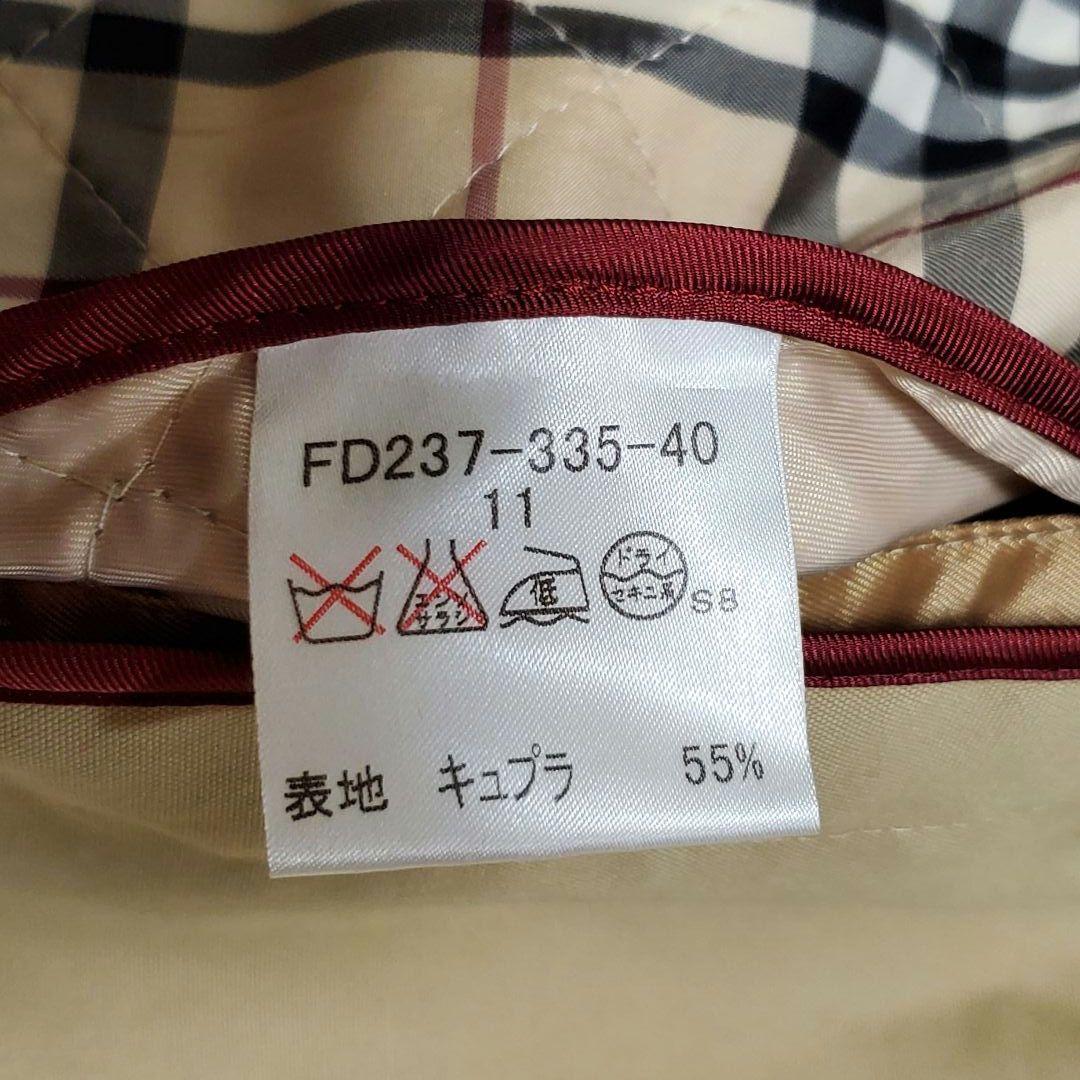希少✨美品 BURBERRY ベージュ ステンカラーコート チェック裏地