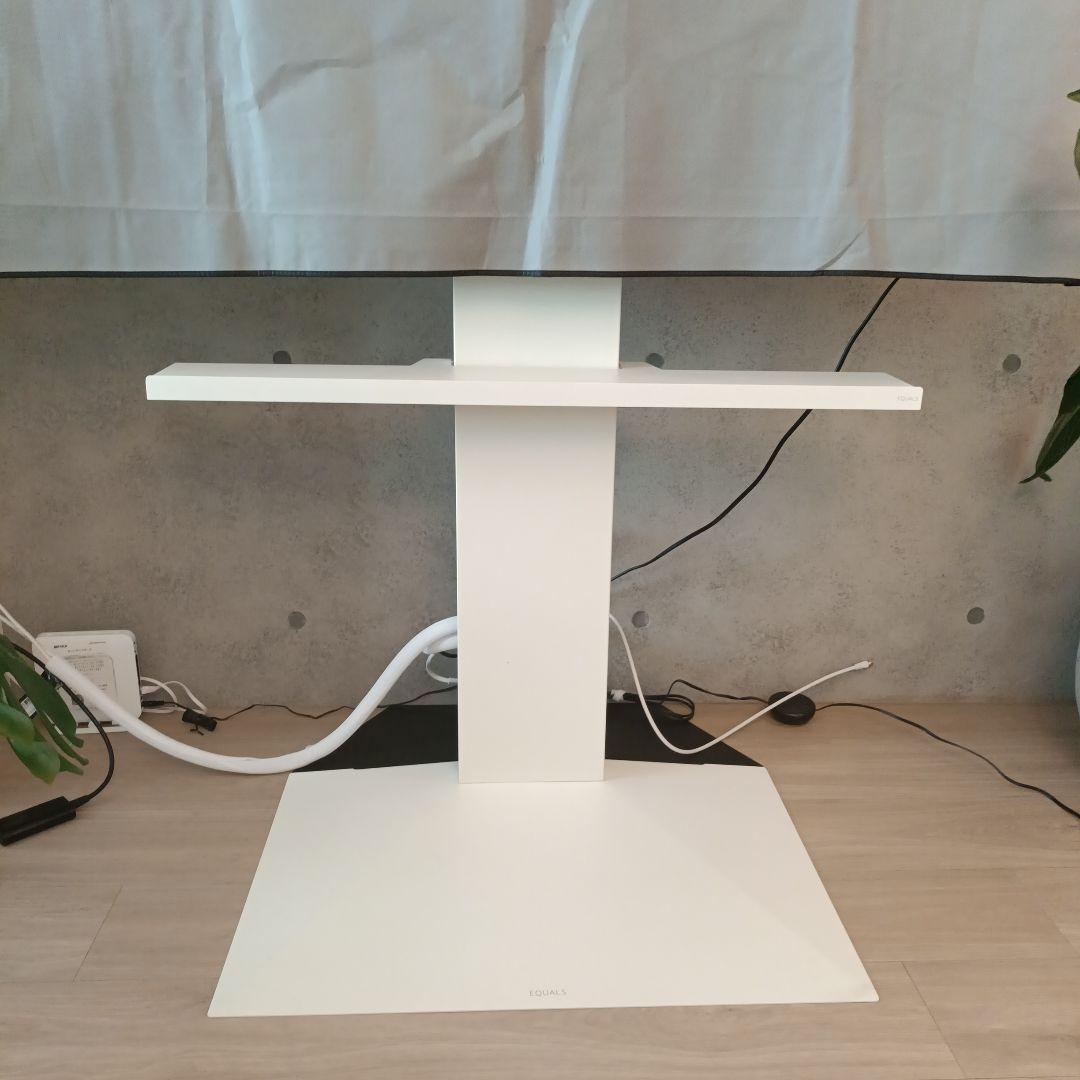 イコールズ wall v3 コーナー 自立ベース サウンドバー台付き ハイタイプ