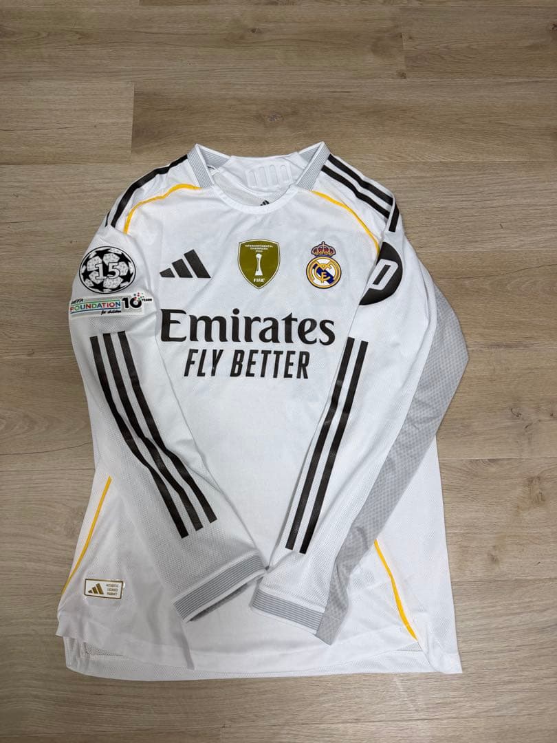 レアルマドリード　ホーム　ユニフォーム　長袖　アルダギュレル　L