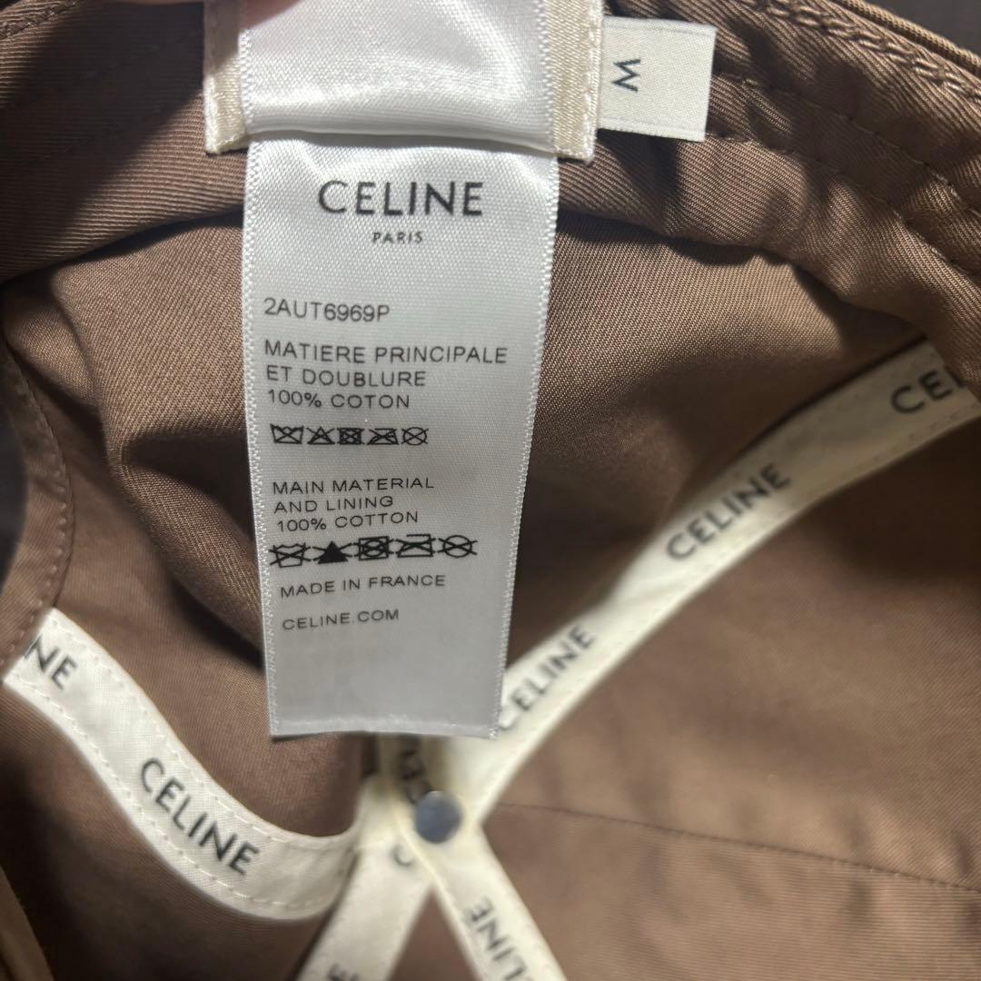 セリーヌ　トリオンフベースボールキャップ