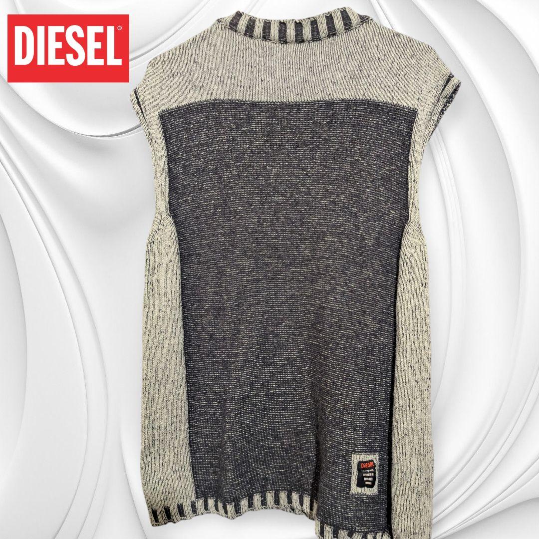 ［値下げ可］DIESEL ディーゼル M ノースリーブ イタリア製 美品 希少