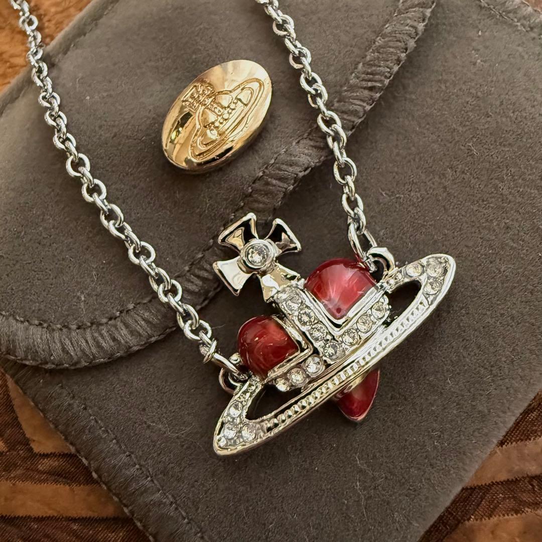 正規美品/初期Vivienne Westwood ディアマンテハートブレスレット