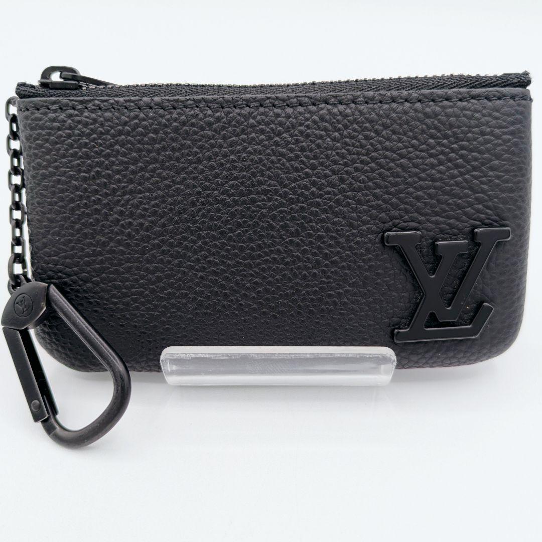 Louis Vuitton ブラック ヴィトン LV アエログラム ケース