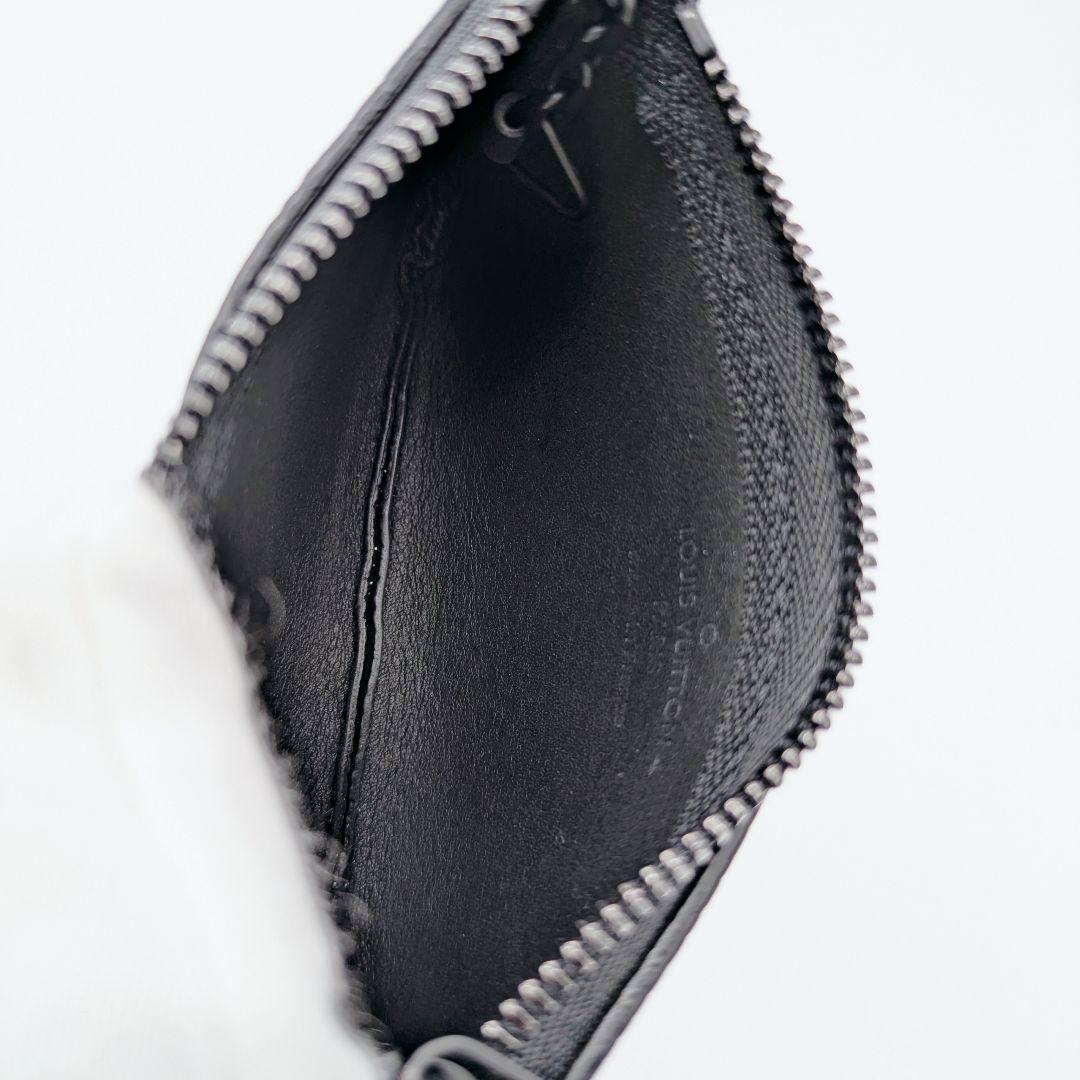 Louis Vuitton ブラック ヴィトン LV アエログラム ケース