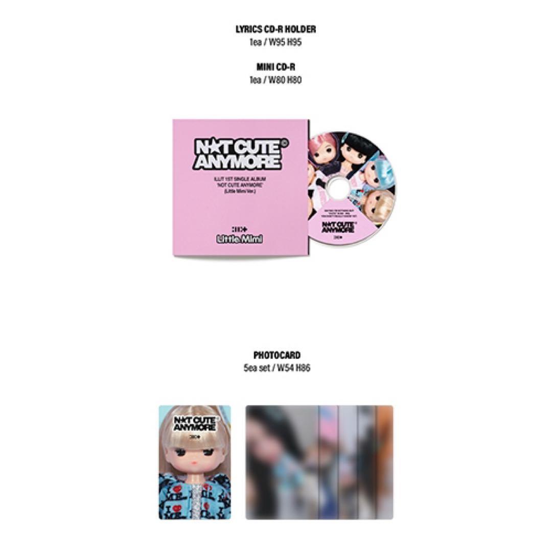 新品未開封 ILLIT NOT CUTE ANYMORE Little Mimi