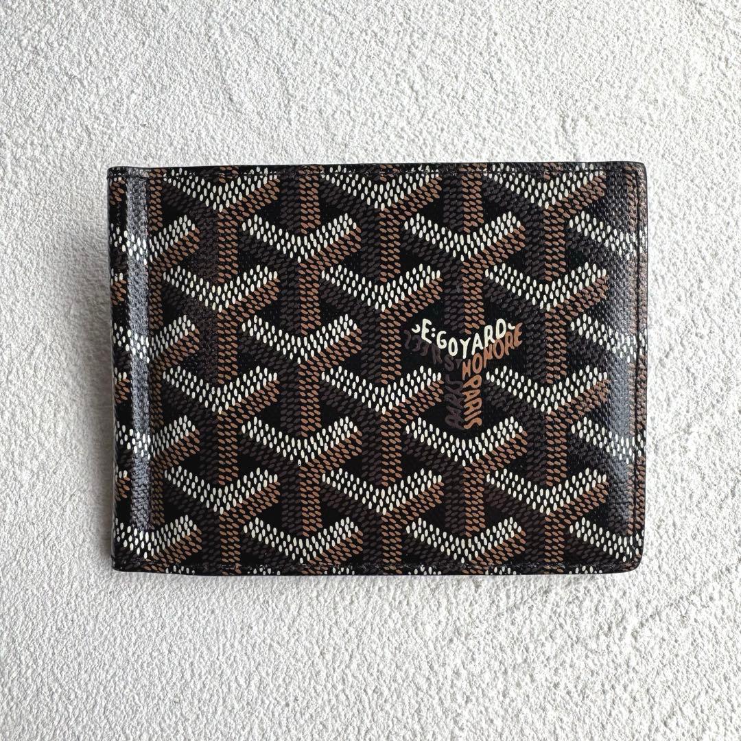 GOYARD ゴヤール サン トマ マネークリップ ブラック 折り財布