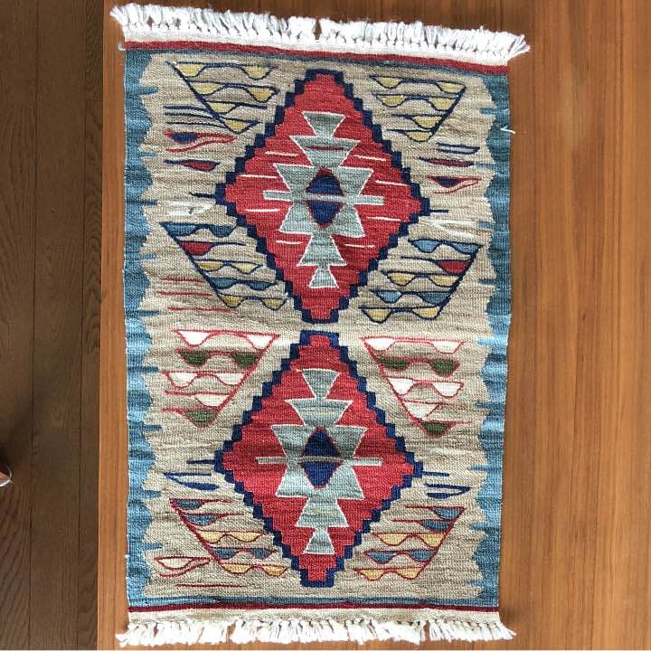 【キリム】約65×39.5㎝