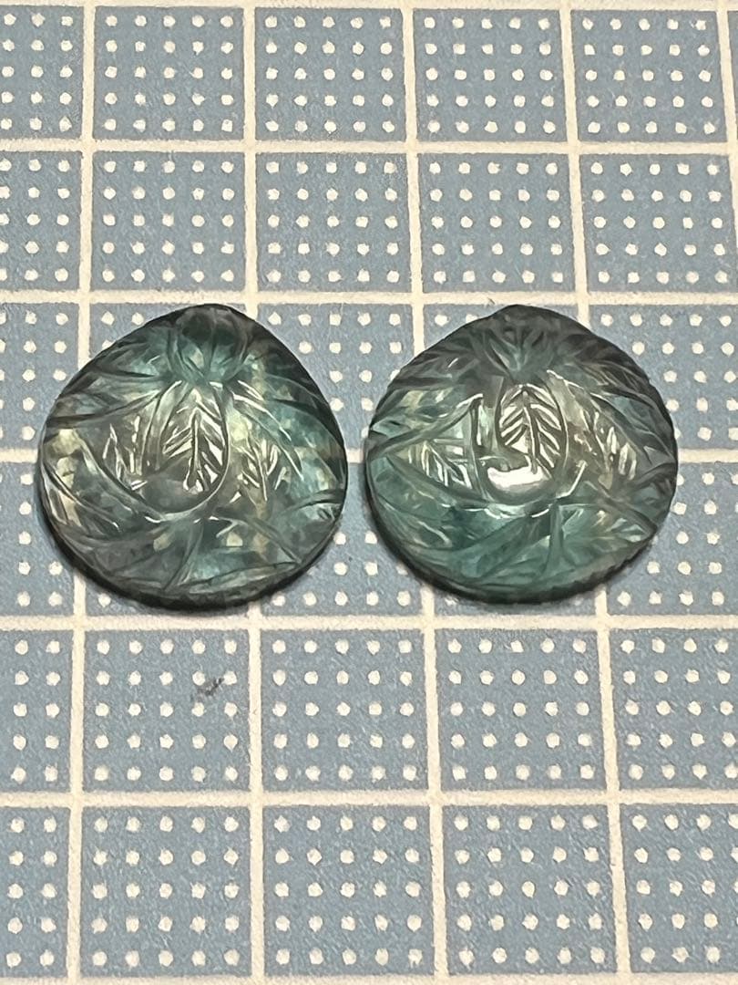 ポメころび❣️ カービング　フープイヤリング