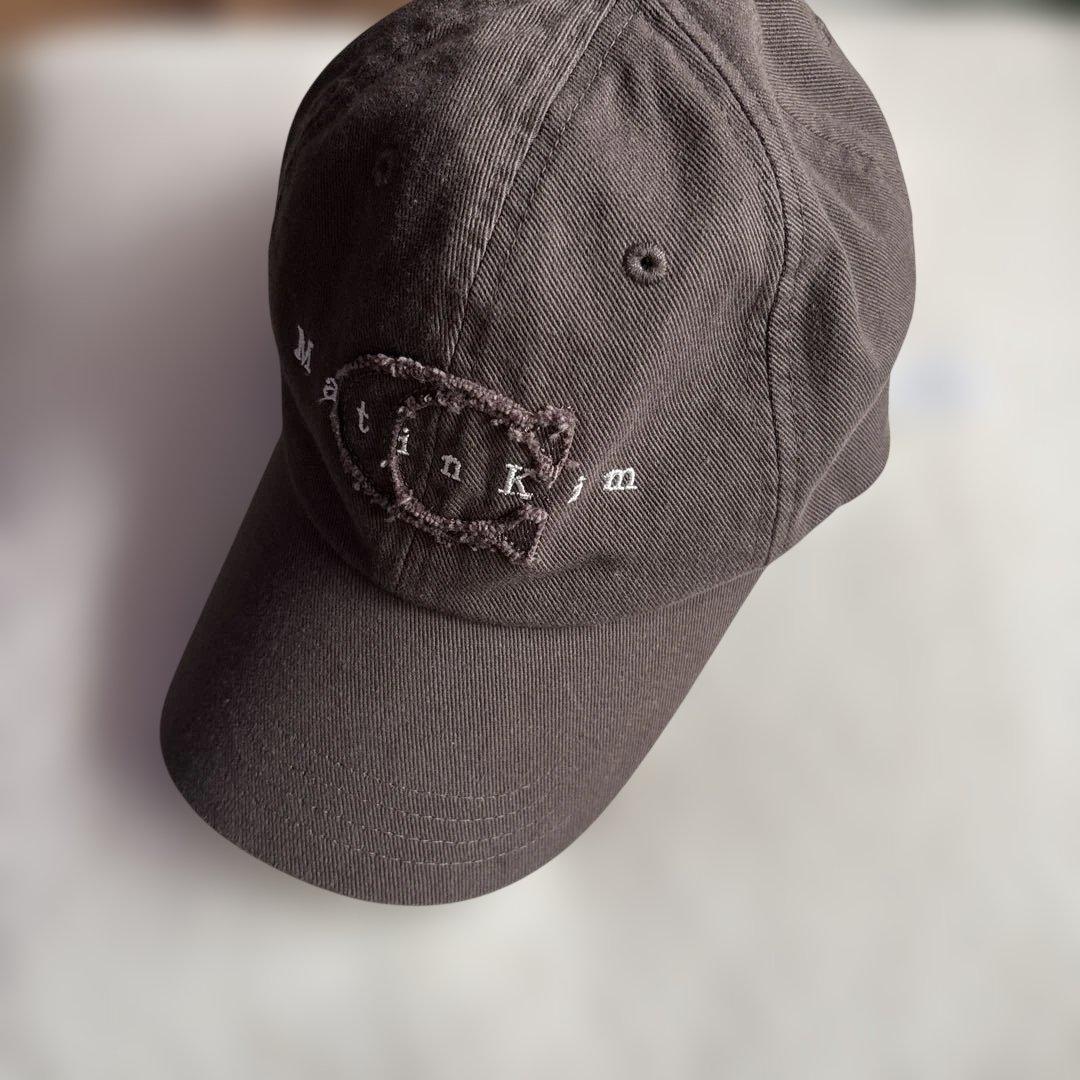 MatiKim ダークブラウン ベースボールキャップ