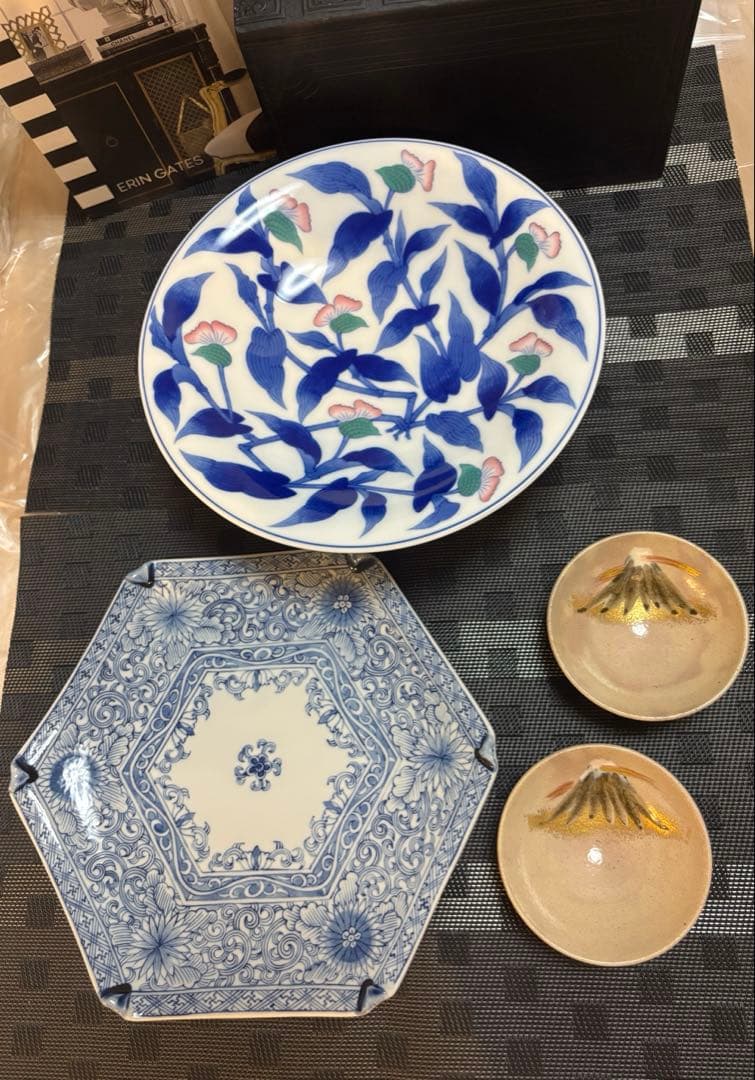 新品 4️⃣点 香蘭社 高台皿 食器 ❤︎ 徳利 おちょこ 酒器