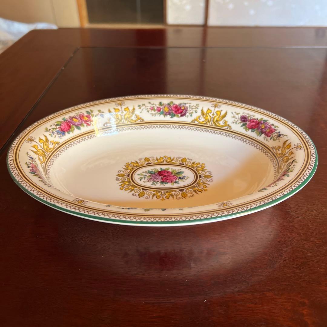  コロンビア W595 楕円皿 プレート 25cm 廃盤品