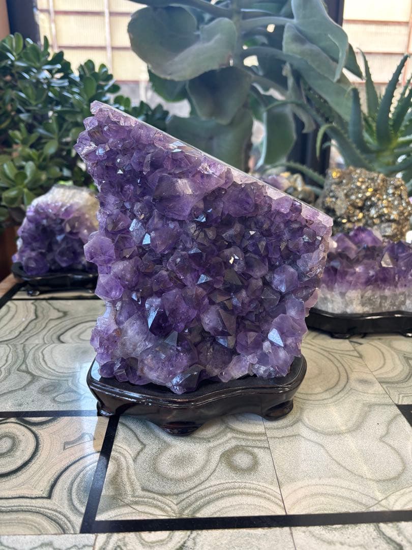 3. アメジスト　ストーン　鉱石　希少　置物　インテリア 2