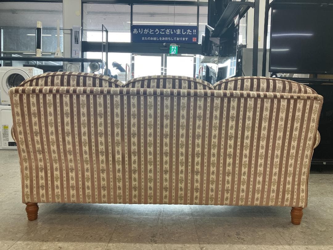 アンティーク 3人掛けソファ